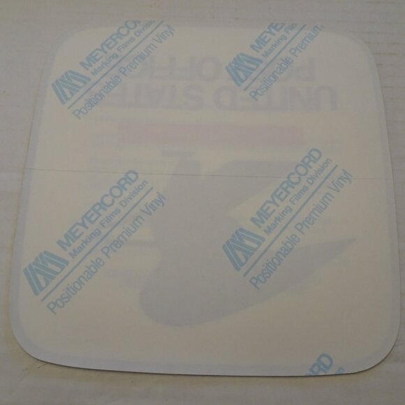 USPS Mail Vehicle - Truck Decal - Vintage - Sign # 140 July 1990 - 8.75" - New - Picture 2 of 2